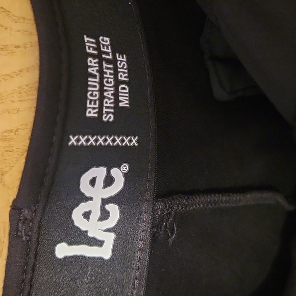 Lee Classic Black Trousers - Picture 5 of 7